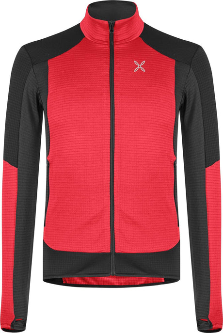Montura - STRETCH COLOR MAGLIA — POWER RED — Vista frontale 1