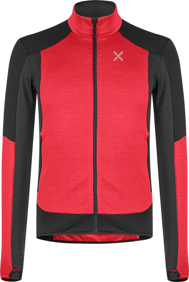 Montura - STRETCH COLOR MAGLIA — POWER RED — Vista frontale 1