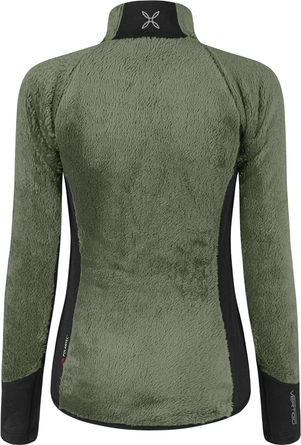 Montura - NORDIC FLEECE 2 JACKET WOMAN — VERDE SALVIA — Vista posteriore 2