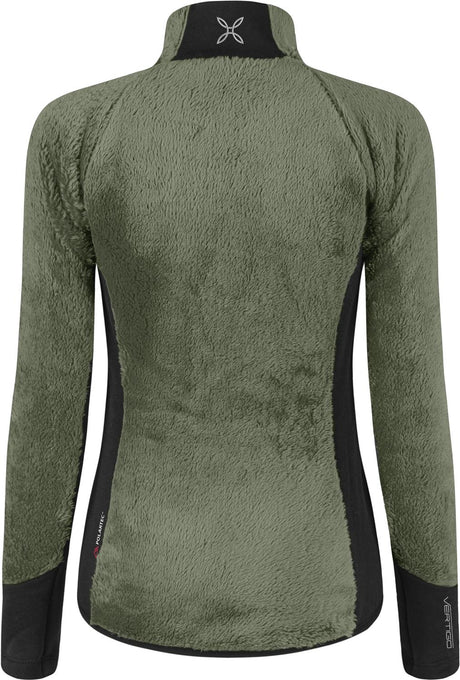 Montura - NORDIC FLEECE 2 JACKET WOMAN — VERDE SALVIA — Vista posteriore 2