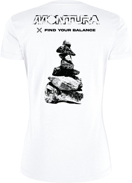 Montura - BALANCE T-SHIRT WOMAN — WHITE — Vista posteriore 2