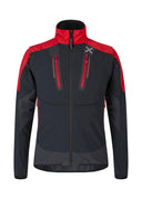 Montura - BRAVE 2 JACKET — NERO/ROSSO — Vista frontale 1
