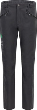 Montura - VERTIGO BRIGHT PANTS — ANTRACITE/VIBE GREEN — Vista frontale 1