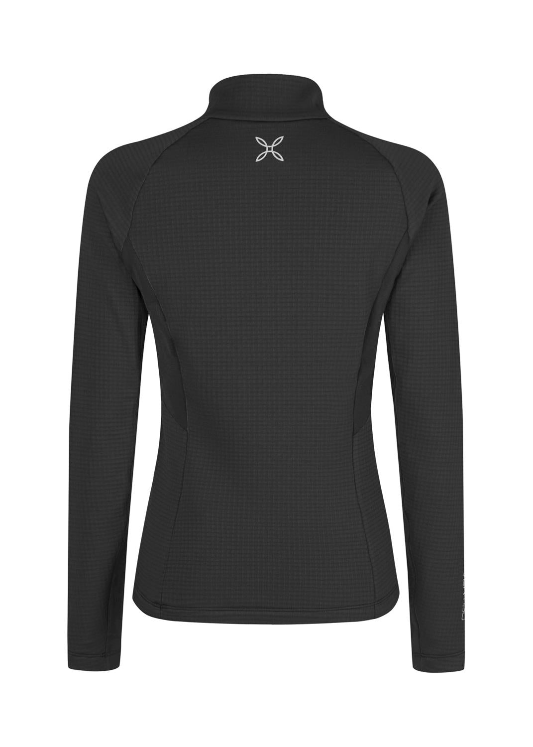 Montura - STRETCH COLOR 3 ZIP MAGLIA W. — BLACK — Vista posteriore 2
