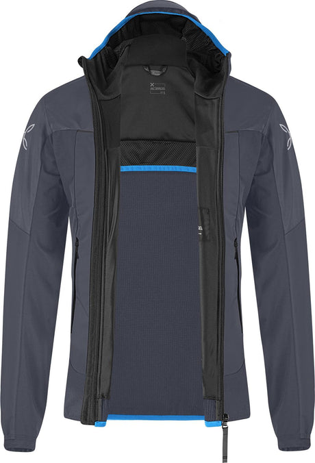 Montura - AIR ACTION HYBRID JACKET — GRAPHITE BLUE/B.BLUE — Immagine 4