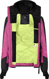 Montura - SKISKY EVO HOODED JACKET WOMAN — BATON ROUGE/SUNNY LIME — Immagine 4