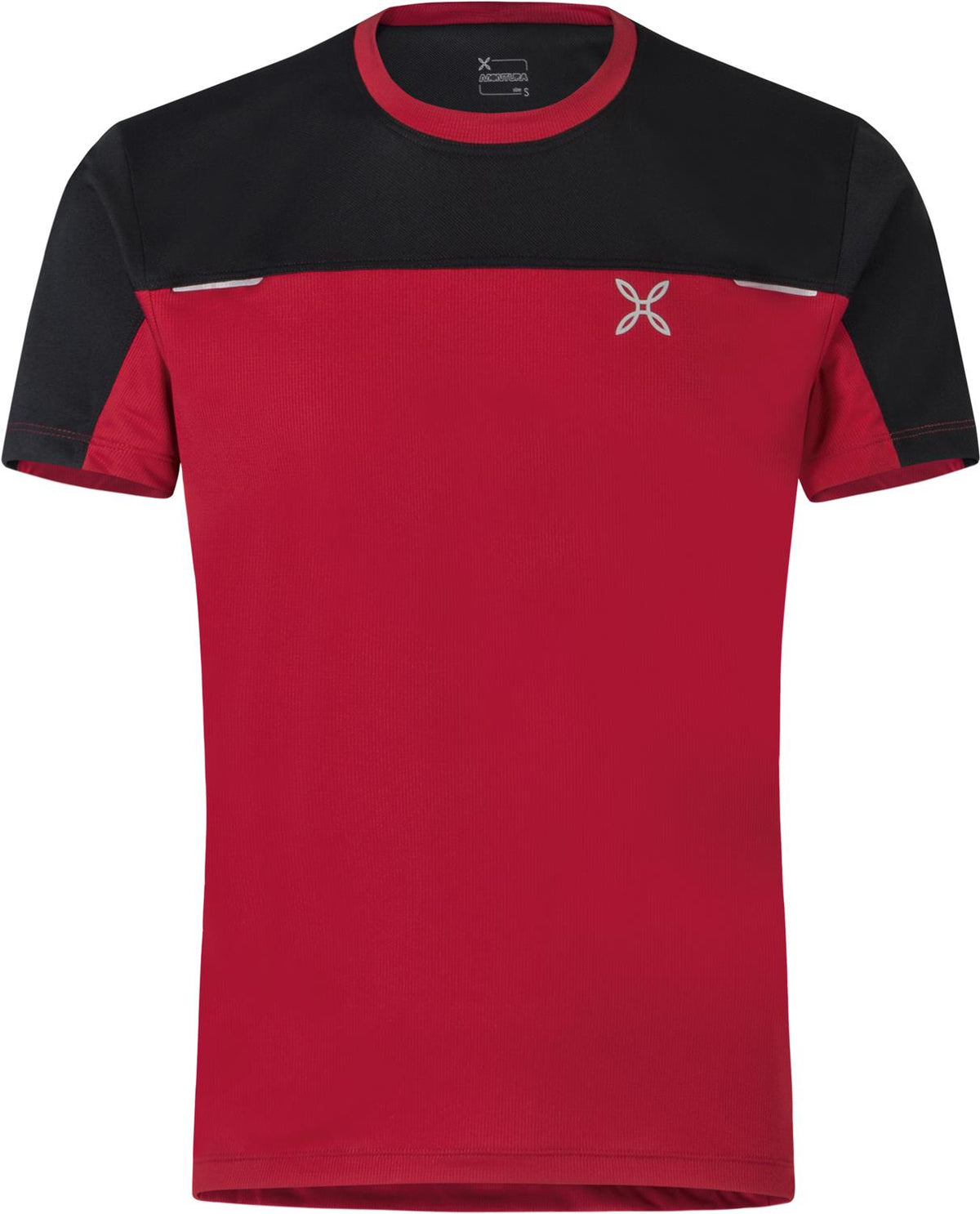 Montura - HIGH T-SHIRT — ROSSO/BLACK — Vista frontale 1
