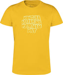 Montura - KNOTS T-SHIRT KIDS — MUSTARD — Vista frontale 1