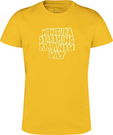 Montura - KNOTS T-SHIRT KIDS — MUSTARD — Vista frontale 1