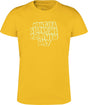 Montura - KNOTS T-SHIRT KIDS — MUSTARD — Vista frontale 1