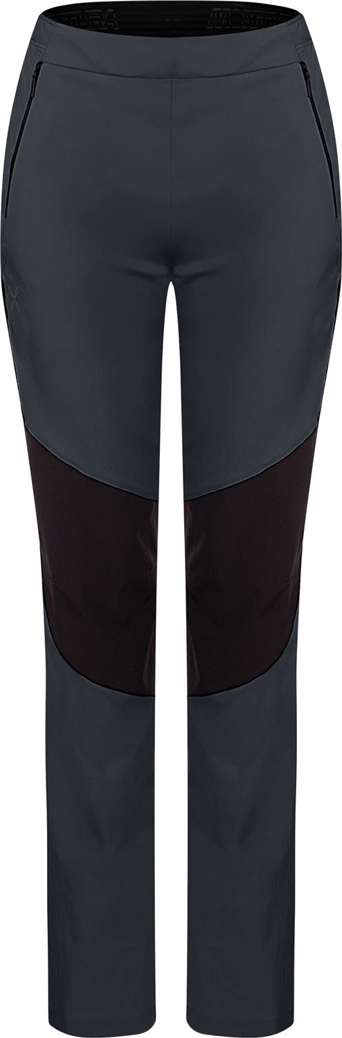 Montura - ROUTE MIX PANTS WOMAN — ANTRACITE/MELON — Vista frontale 1
