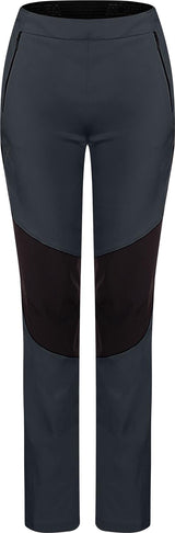 Montura - ROUTE MIX PANTS WOMAN — ANTRACITE/MELON — Vista frontale 1