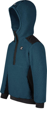 Montura - SHERPA HALF ZIP MAGLIA KIDS — STEEL BLUE — Immagine 2