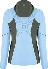Montura - FLASH HOODED JACKET WOMAN — DUSK/VERDE SALVIA — Vista posteriore 3