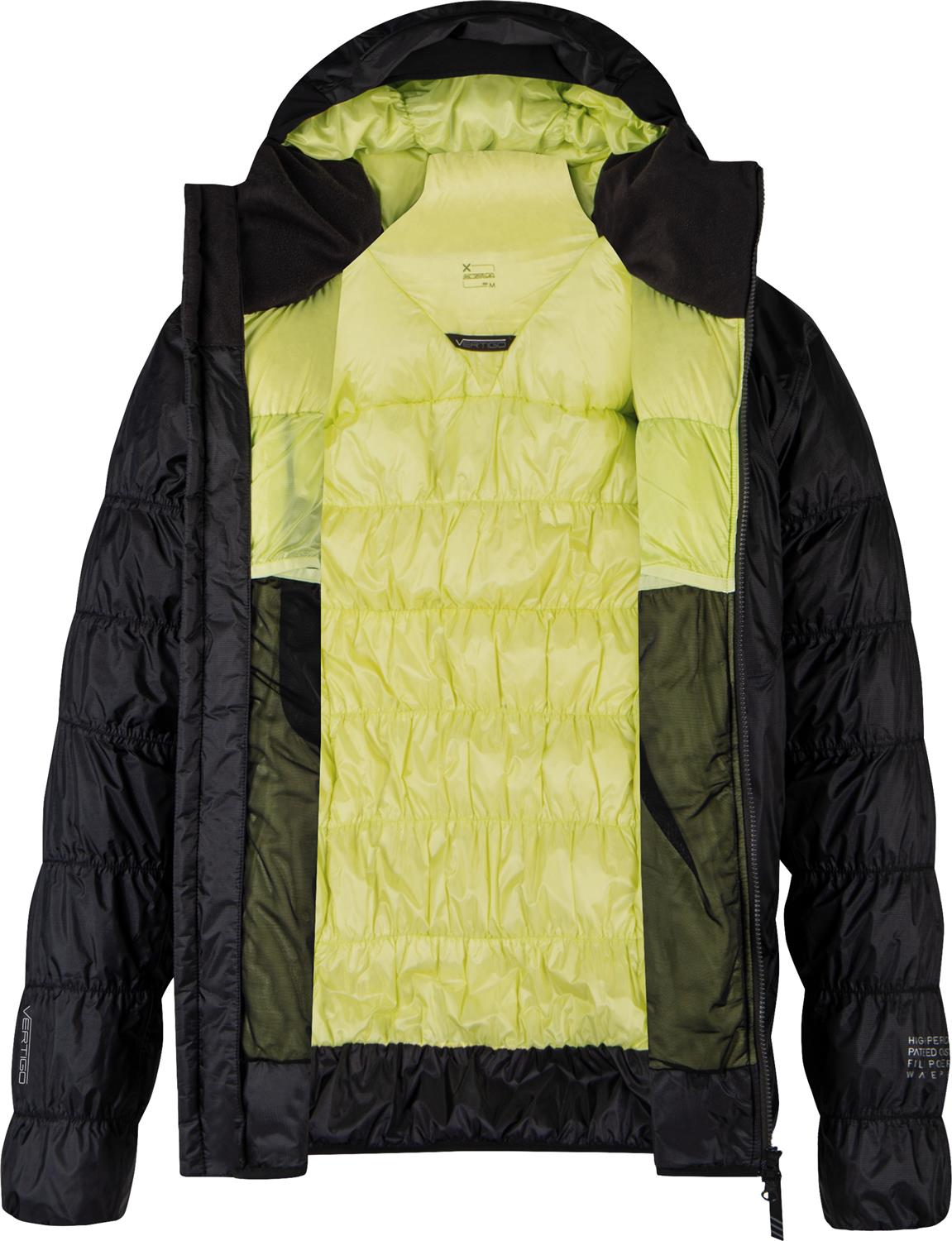 Montura - VERTIGO WATERPROOF DUVET — BLACK/SUNNY LIME — Immagine 4