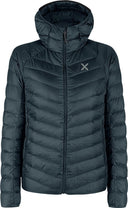 Montura - BREEZE HOODED DUVET JACKET WOM — BLUEBERRY — Vista frontale 1