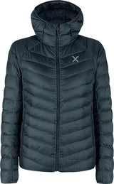 Montura - BREEZE HOODED DUVET JACKET WOM — BLUEBERRY — Vista frontale 1