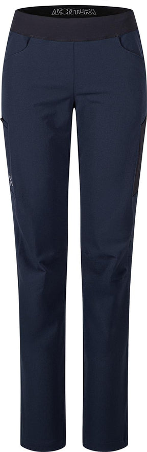 Montura - DOLOMITI 2 -5 CM PANTS WOMAN — BLUEBERRY — Vista frontale 1