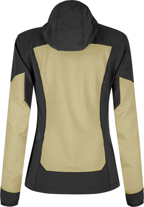 Montura - SEED HOODED JACKET WOMAN — DESERT BEIGE/MELON — Vista posteriore 3