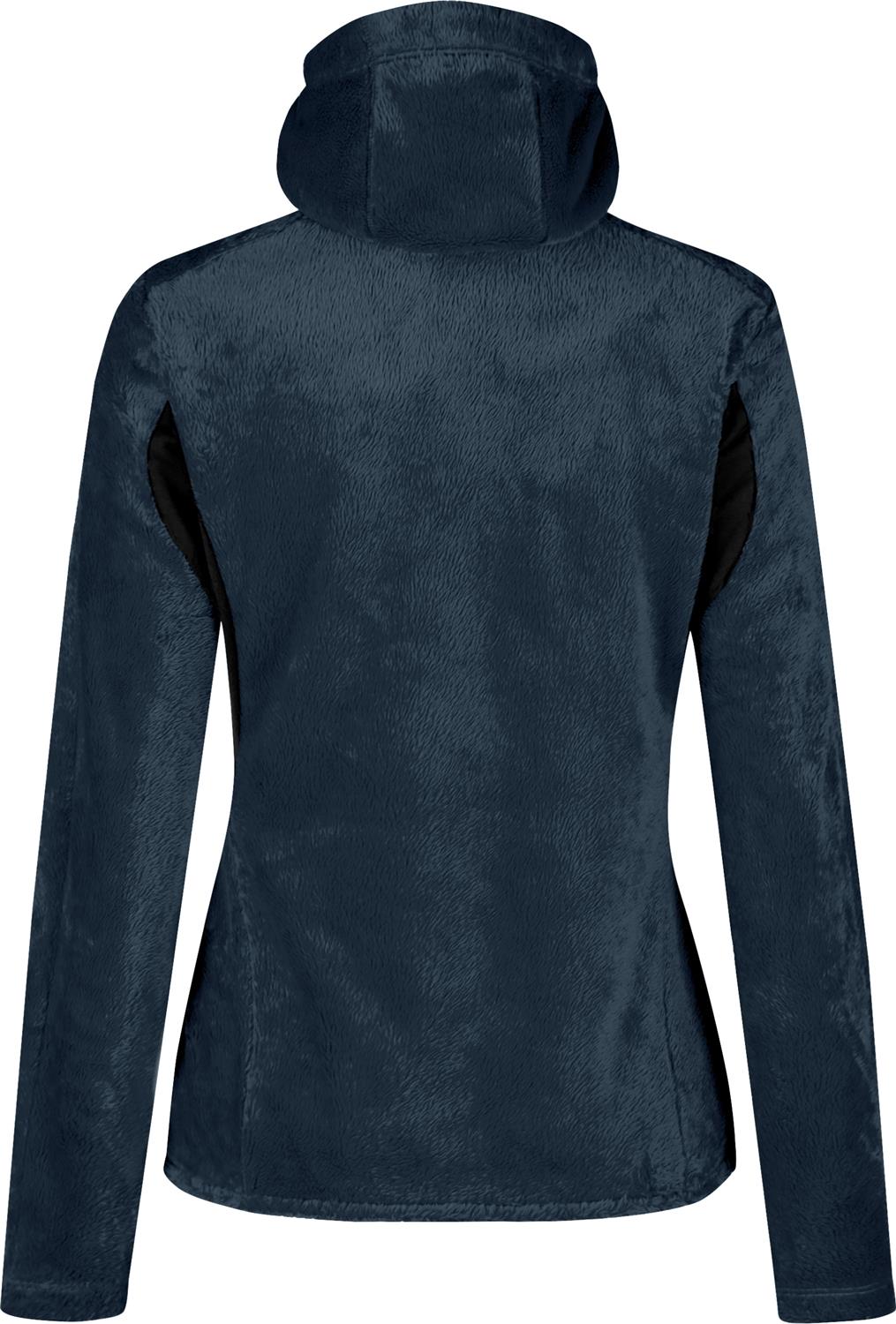 Montura - POLAR STYLE HOODED JKT WOMAN — BLUEBERRY — Vista posteriore 3