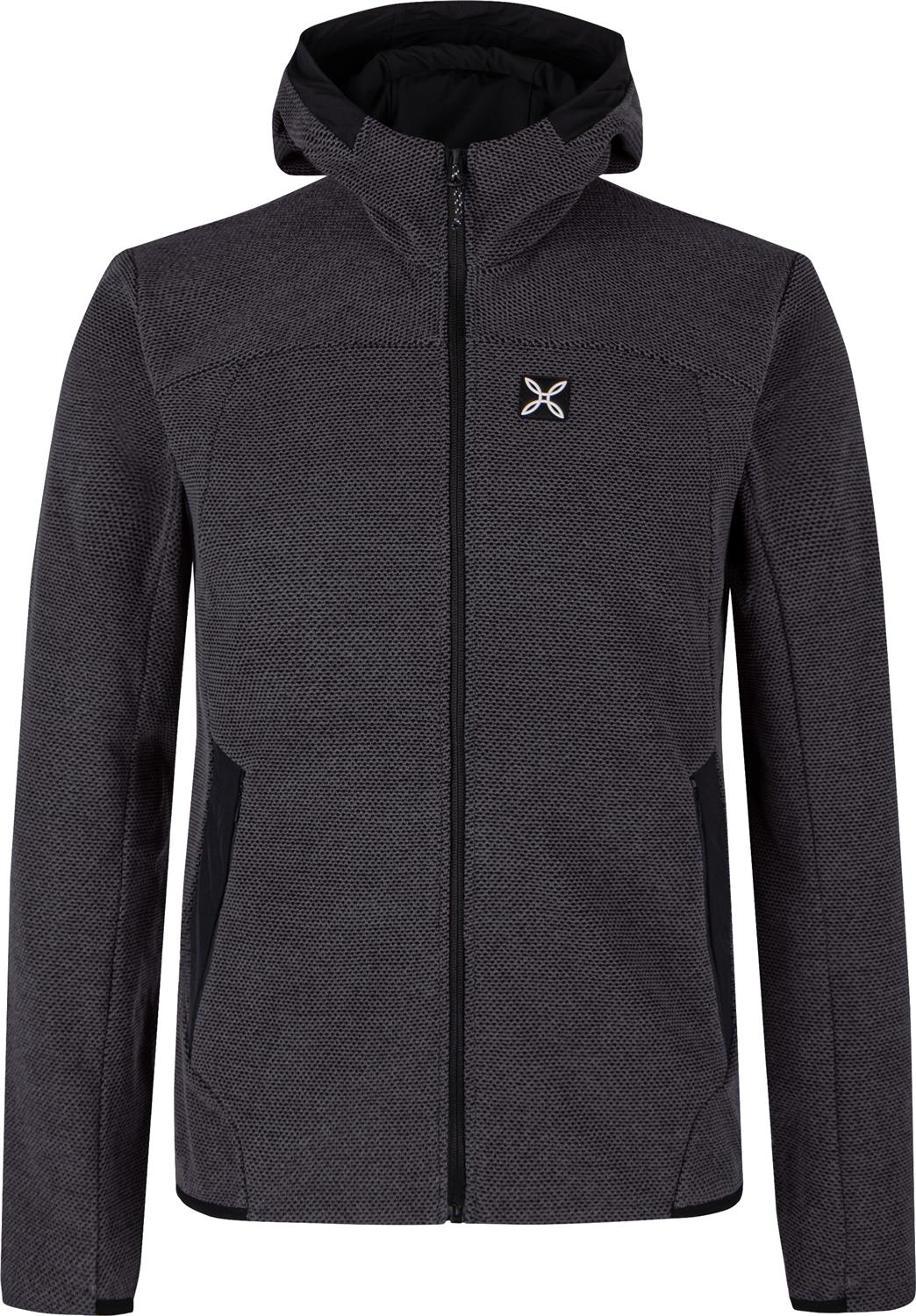 Montura - ARGO HOODED MAGLIA — ANTRACITE — Vista frontale 1