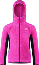 Montura - SOFT PILE COLOR JACKET KIDS — INTENSE VIOLET — Vista frontale 1