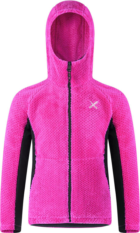 Montura - SOFT PILE COLOR JACKET KIDS — INTENSE VIOLET — Vista frontale 1