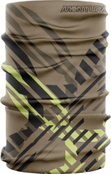 Montura - PEEKA NECK TUBE — DESERT BEIGE/SUNNY LIME — Vista frontale 1