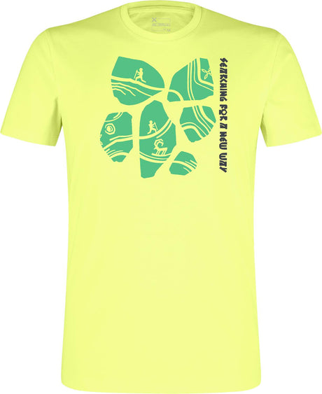 Montura - LIMESTONE T-SHIRT — SUNNY LIME — Vista frontale 1