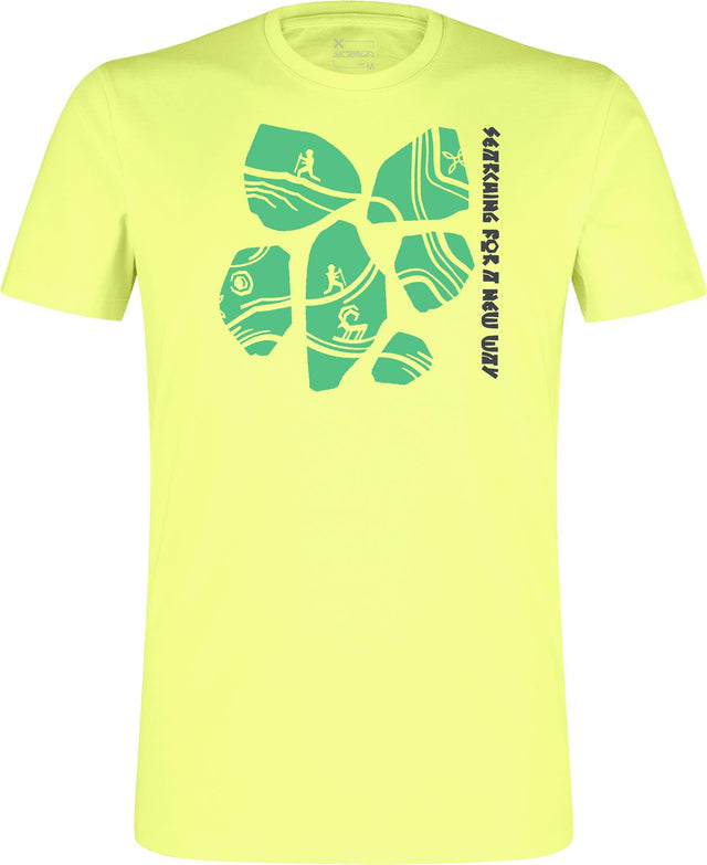 Montura - LIMESTONE T-SHIRT — SUNNY LIME — Vista frontale 1