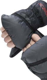 Montura - FINGER-OUT MITTEN — BLACK — Vista frontale 1