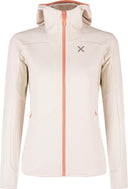 Montura - SMOOTH 2 HOODED MAGLIA WOMAN — SHELL/MELON — Vista frontale 1