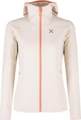 Montura - SMOOTH 2 HOODED MAGLIA WOMAN — SHELL/MELON — Vista frontale 1