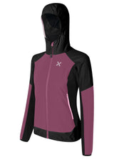 Montura - WIND REVOLUTION HOODY JACKET W — VINACCIA/LIGHT ROSE — Immagine 2