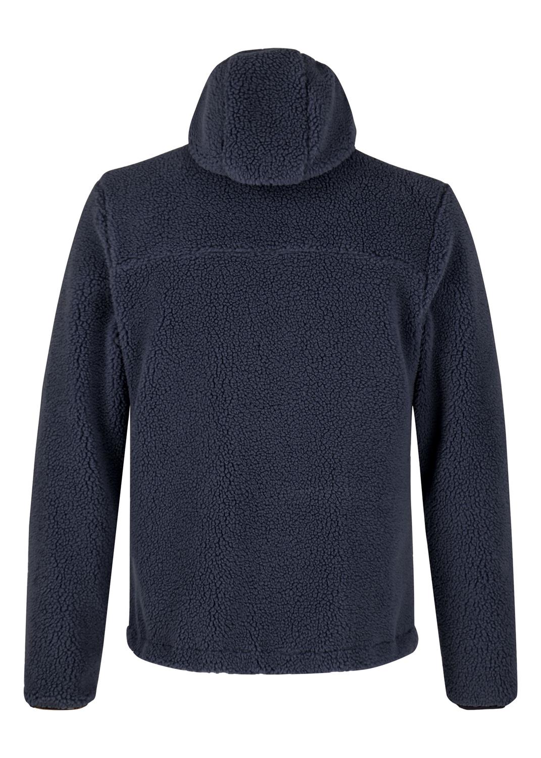Montura - SHERPA RIPSTOP HOODED MAGLIA — GRAPHITE BLUE — Vista posteriore 3