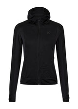Montura - STRETCH COLOR 2 MAGLIA WOMAN — BLACK — Vista frontale 1