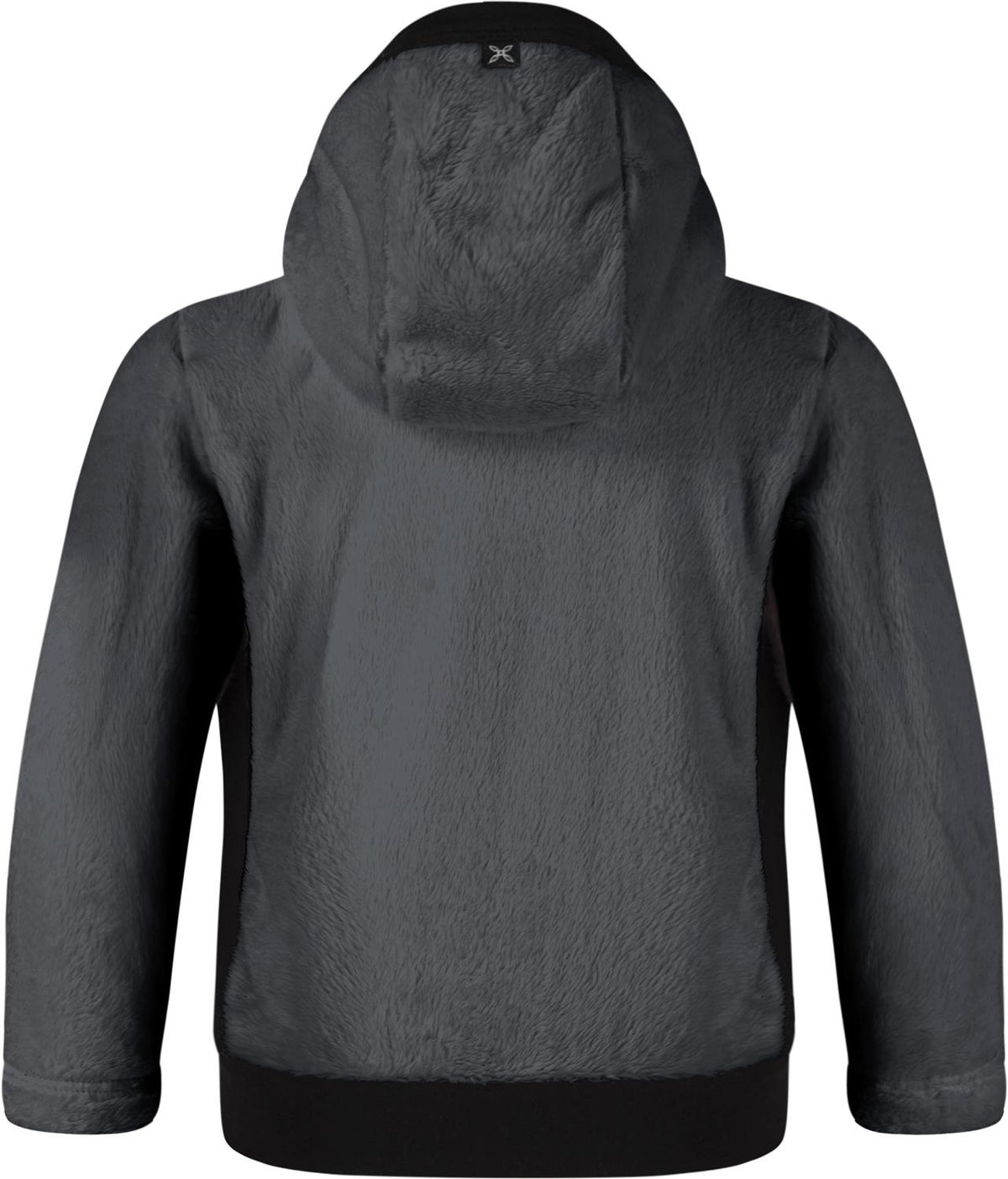 Montura - POLAR STRETCH HOODY JKT BABY — ANTRACITE — Vista posteriore 3