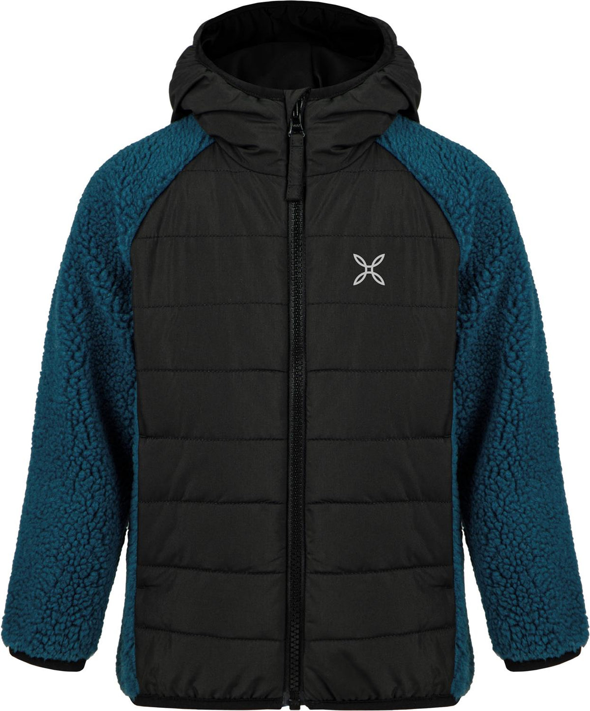 Montura - SHERPA HYBRID JACKET BABY — STEEL BLUE — Vista frontale 1