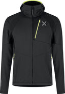 Montura - VERTIGO OCTA HOODED MAGLIA — ARDESIA/SUNNY LIME — Vista frontale 1