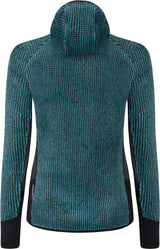 Montura - REMIX FLEECE JACKET WOMAN — CARE BLUE — Vista posteriore 3