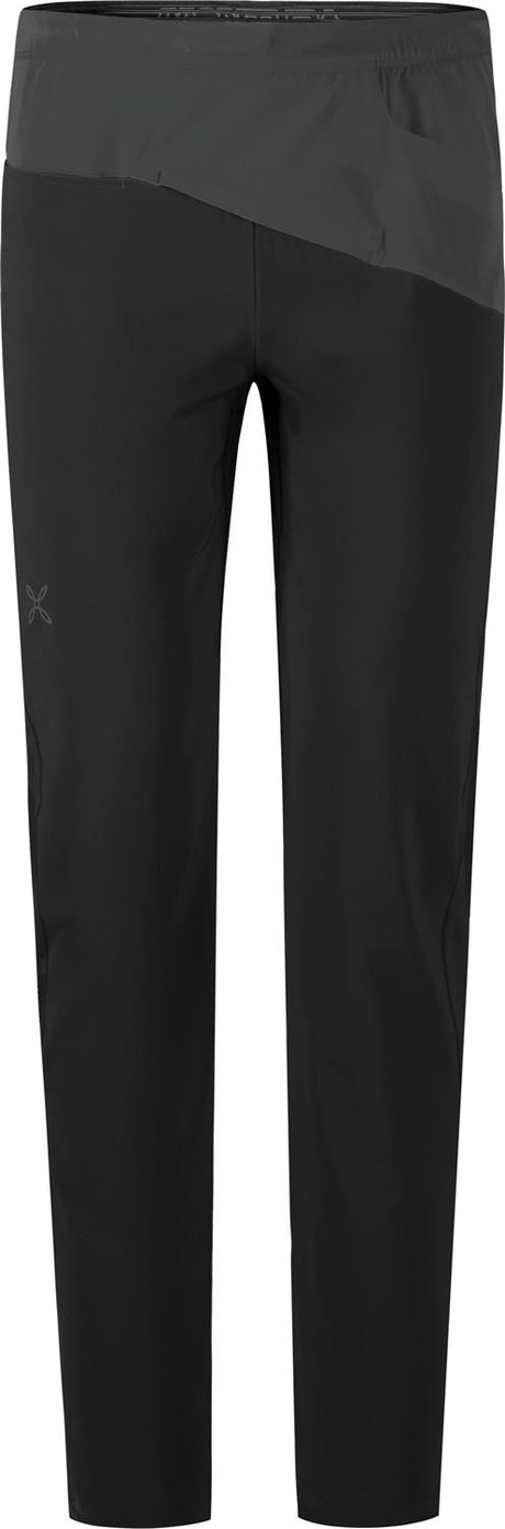 Montura - LOOM PANTS — BLACK/ANTRACITE — Vista frontale 1