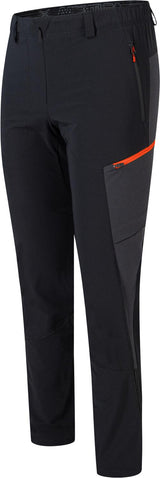 Montura - LEDGE PANTS — BLACK/ORANGE — Immagine 2