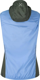 Montura - TRACCIA OCTA HOODED VEST WOMAN — DUSK/VERDE SALVIA — Vista posteriore 3