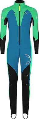Montura - SLICK 2 OVERALL — STEEL BLUE/VIBE GREEN — Vista frontale 1