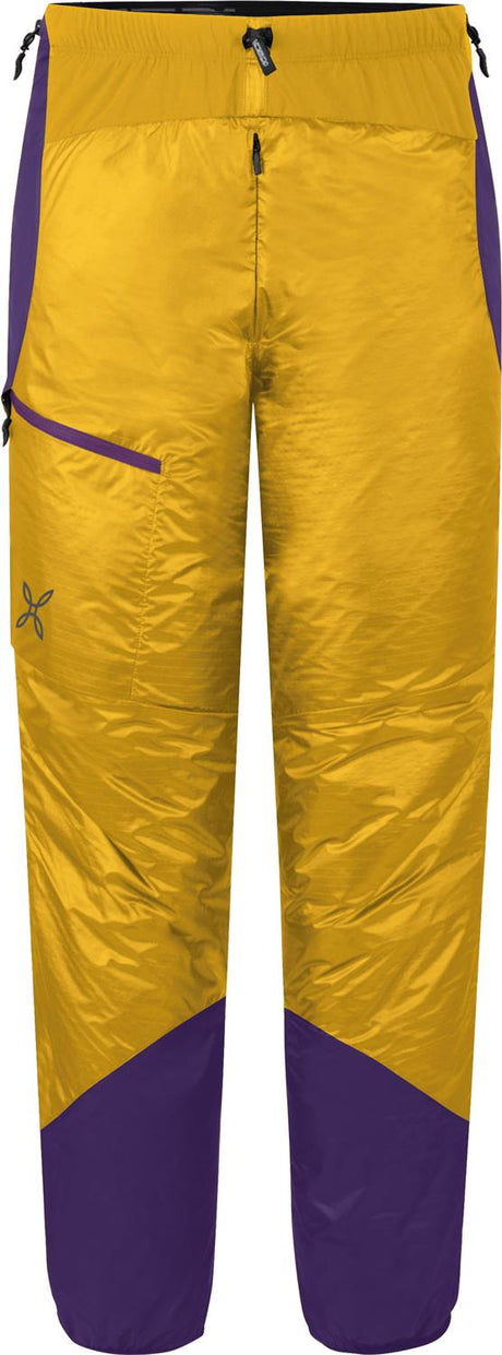 Montura - VERTIGO PRIMALOFT PANTS — MUSTARD/PETUNIA — Vista frontale 1