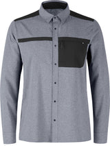 Montura - MIX L/S SHIRT — BLACK — Vista frontale 1