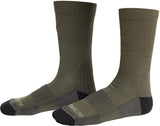 Montura - MERINO MIX MID SOCKS — VERDE SALVIA — Vista frontale 1