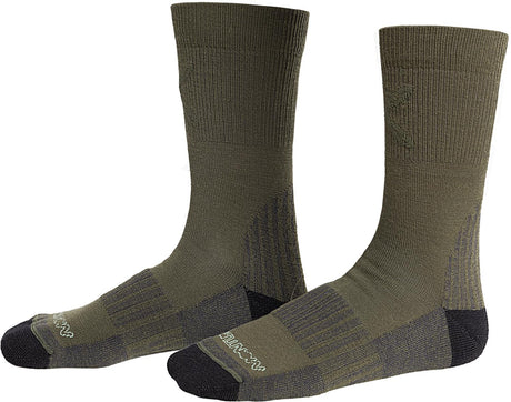 Montura - MERINO MIX MID SOCKS — VERDE SALVIA — Vista frontale 1