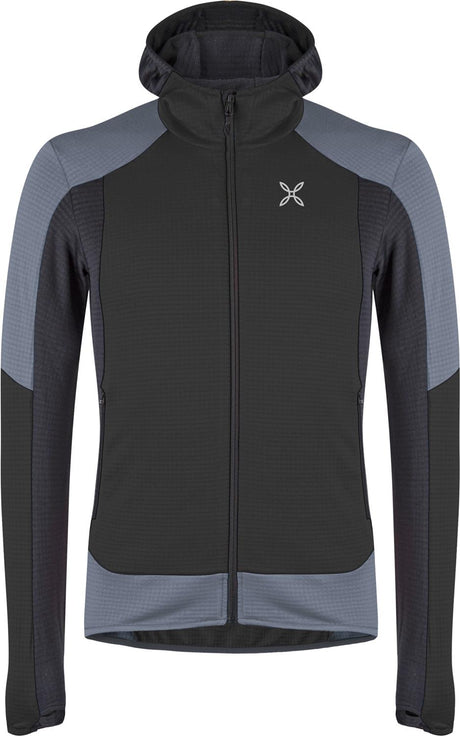 Montura - STRETCH COLOR 2 MAGLIA — BLACK/PIOMBO — Vista frontale 1