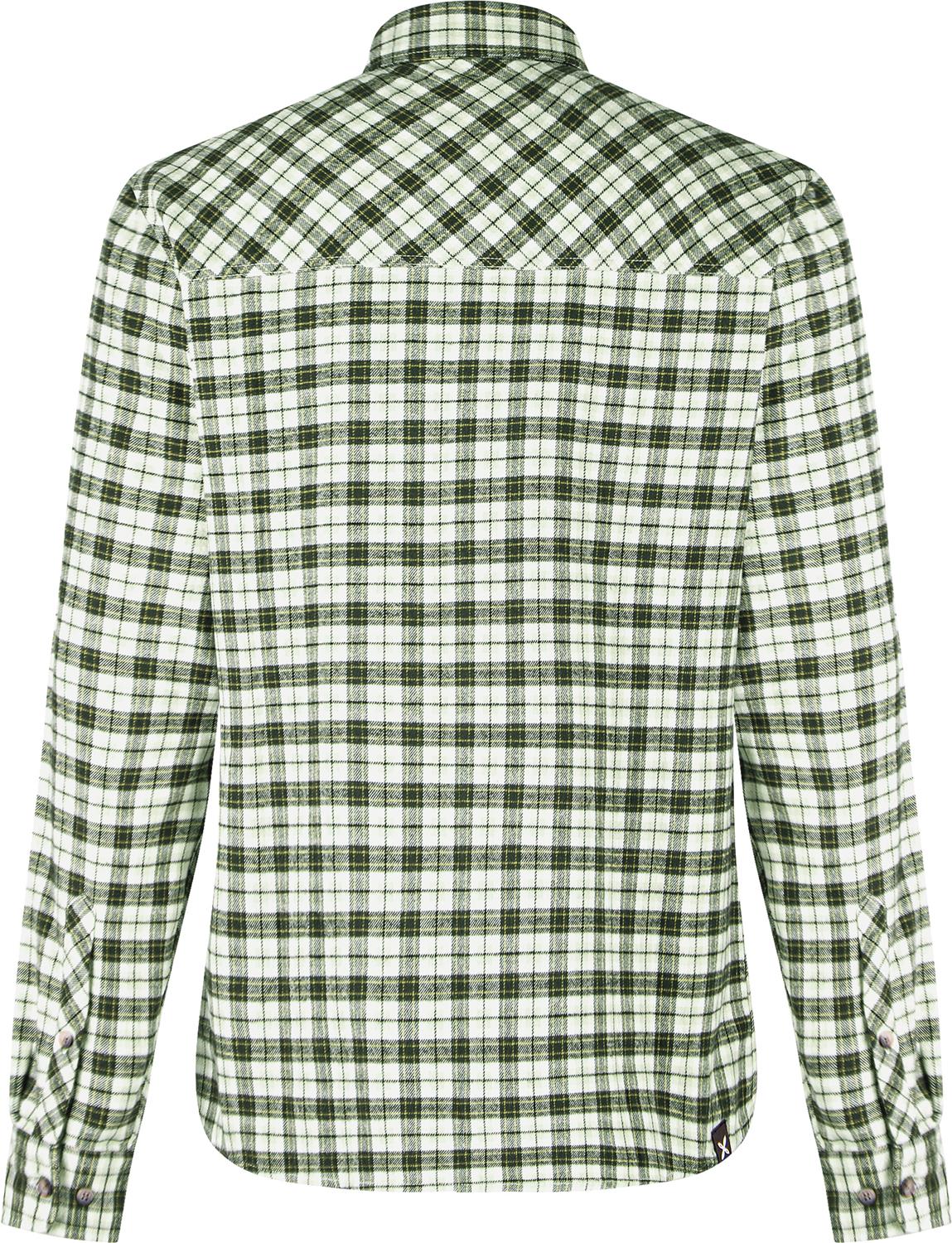 Montura - ESSENCE L/S SHIRT — VERDE SALVIA/SUNNY LIME — Vista posteriore 2